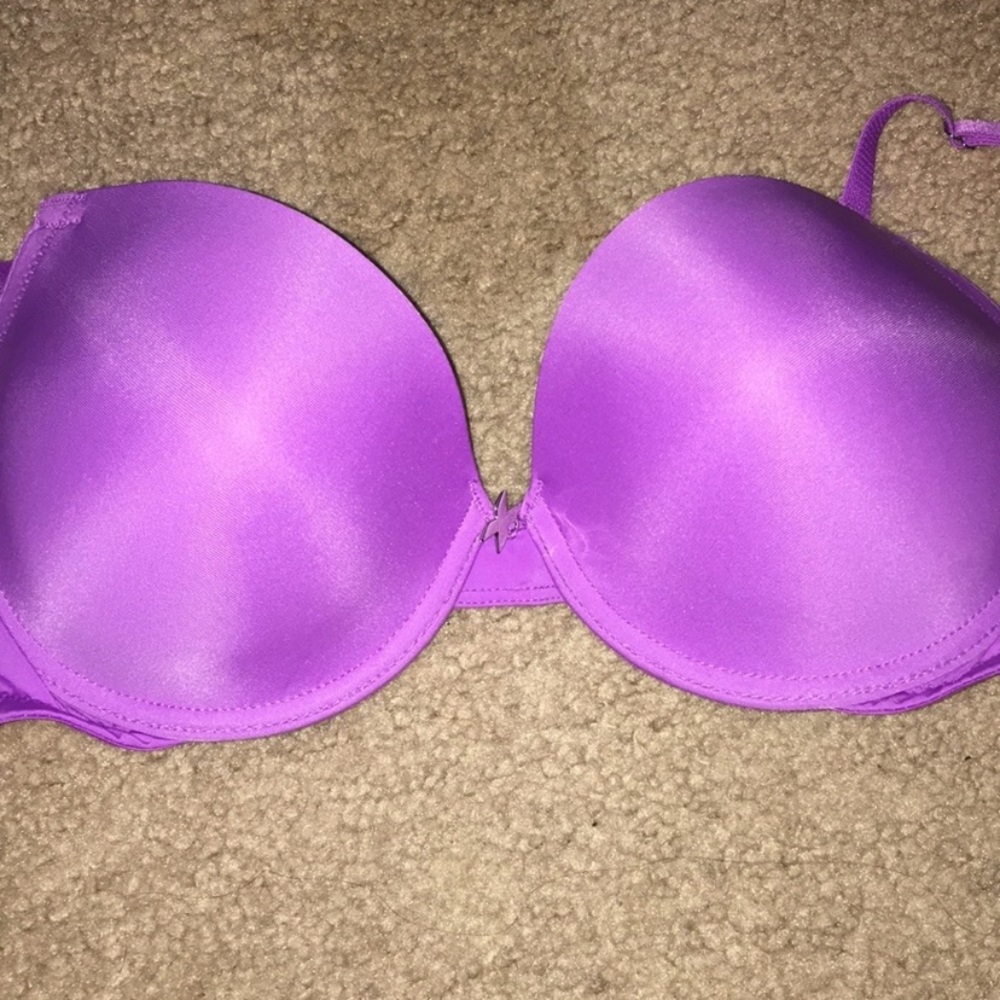 Purple Frederick of Hollywood bra
